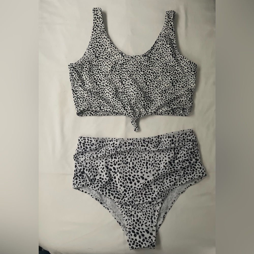 ZAFUL XL(10) Women's High Waist 2Piece Bathing Suit - WIll sell pieces seperate*
